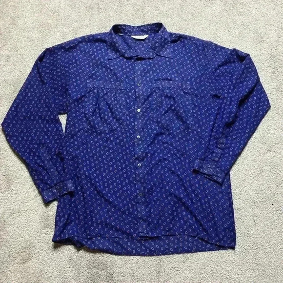 Wishbone Ash Casual Button Down Shirt Paisley - Picture 1 of 8